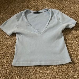 Brandy Melville Cropped V-Neck